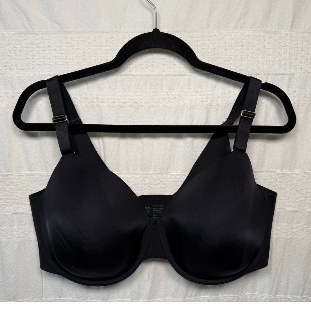 Soma Vanishing 360 Perfect Coverage Underwire Bra, Black, Size 40DDD